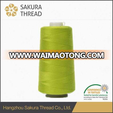 100% Spun Polyester Sewing Thread Oeko-Tex 100 1 Class