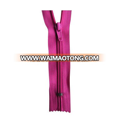 3# Nylon Zipper with Cord 4 Stitch C/E a /L